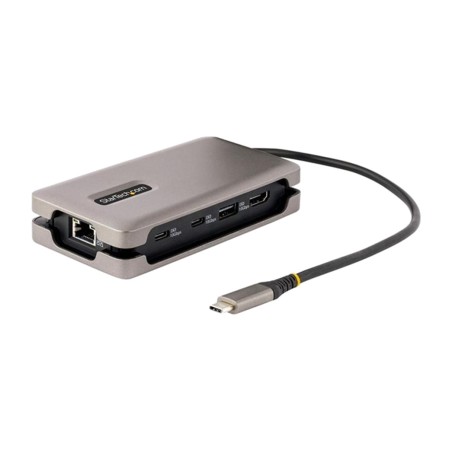 adattatore multiporta usb-c 6 in 1 con hdmi, rete gigabit e ricarica power delivery dkt31ch2cpd3 4k60hz pd-100w