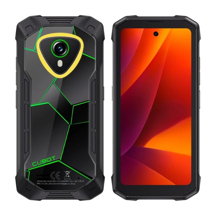 CUBOT Kompaktowy, odporny na wstrząsy smartfon bez blokady