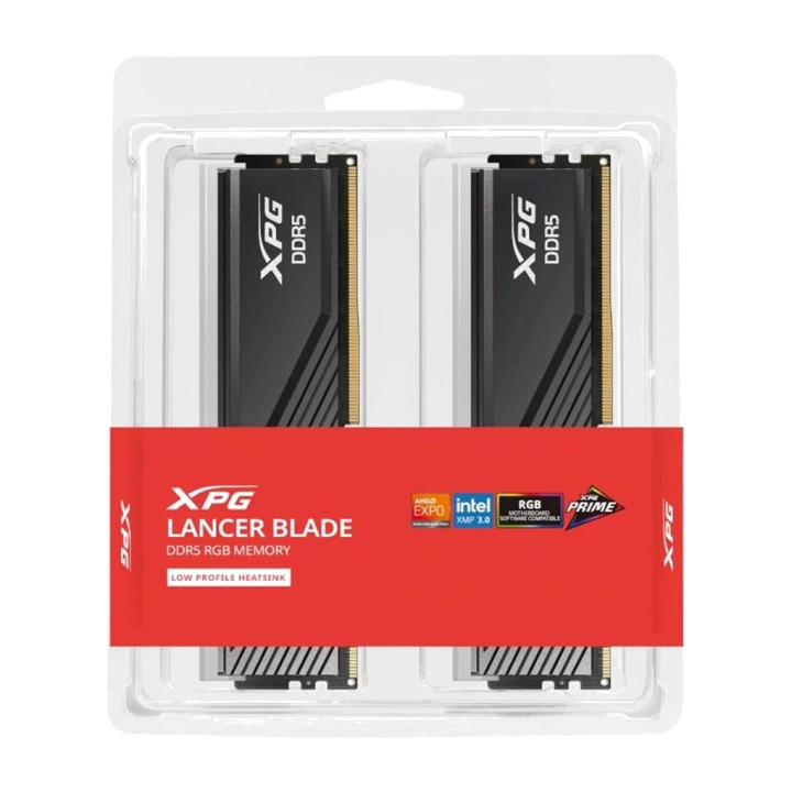 ADATA Kit de mémoire RAM DIMM avec éclairage RGB pour