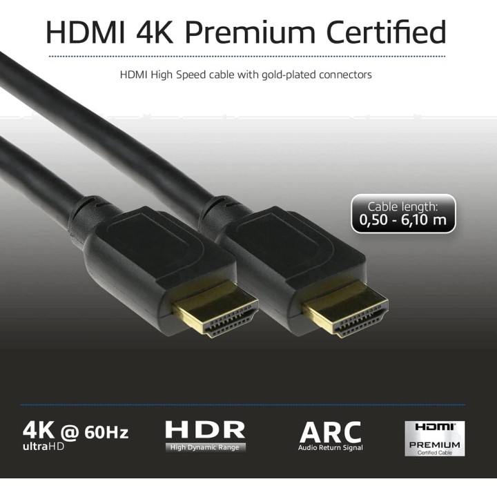ACT CONNECTIVITY Certified High Speed HDMI cable AK3944 2.0B