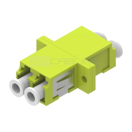 acoplador de fibra óptica multimodo para unir dos latiguillos lc om4