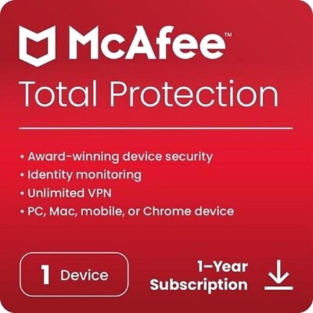 antivirus elektronisella lisenssillä 12 kuukaudeksi 1 laitteelle total-protection esd