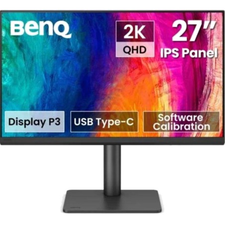 27-zoll-monitor für professionelles design mit usb-c und kvm pd2706qn qhd ips-100hz