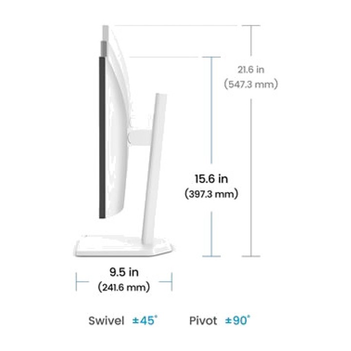 BENQ Ergonomische huismonitor van 27 inch met luidsprekers