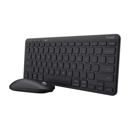 teclado y ratón inalámbricos recargables multidispositivo lyra
