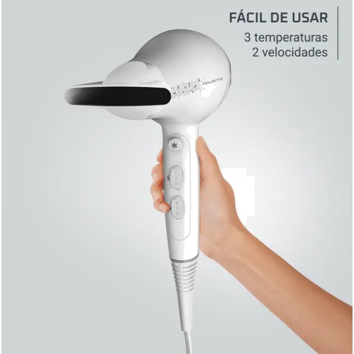 ROWENTA Asciugacapelli con diffusore e concentratore CV5709