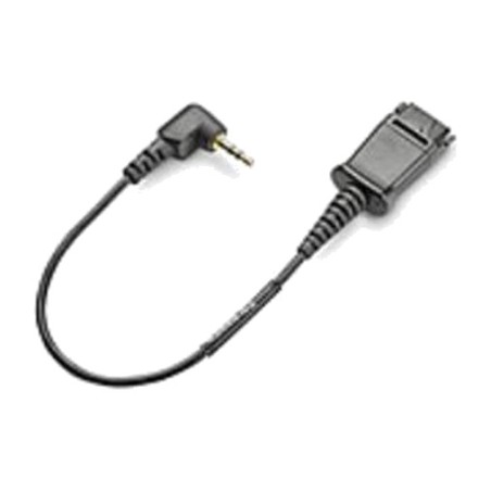 jack-to-qd connector audio cable for headsets 85s11aa 2,5mm 0,45m
