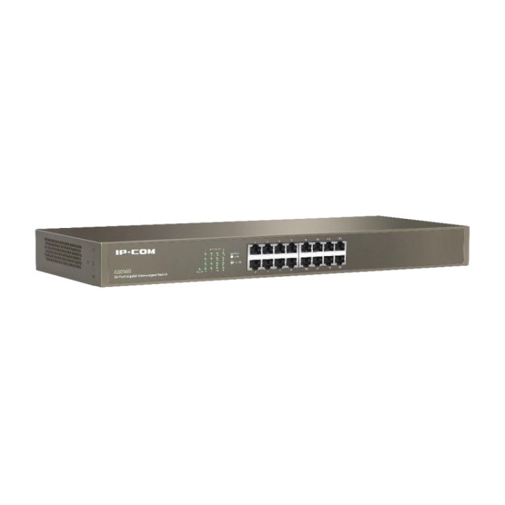 IP-COM Switch Gigabit non administrable 16 ports pour rack