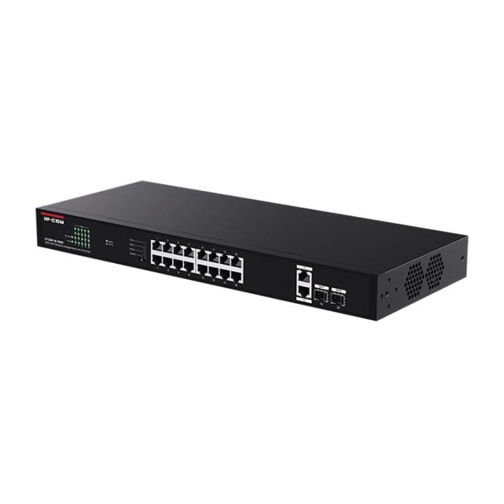 IP-COM Switch PoE Gigabit non gestito a 16 porte con 4