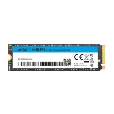 interne m.2-nvme-ssd nm610pro 500gb 2280 pcie-gen3x4