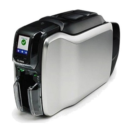 kleurrijke enkelzijds printer kit voor credentieles met kaarten, ribbon en software zc300 300dpi-usb ymcko 200 uds
