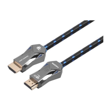 cable de vídeo trenzado con conectores macho hdmi-2.1 4k-120hz 8k-60hz 2m