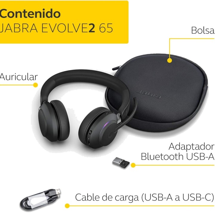 JABRA Langattomat stereo toimistokuulokkeet mikrofonilla