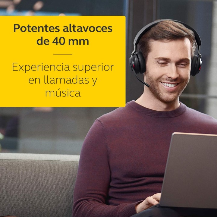 JABRA Brezžične stereo pisarniške slušalke z mikrofonom