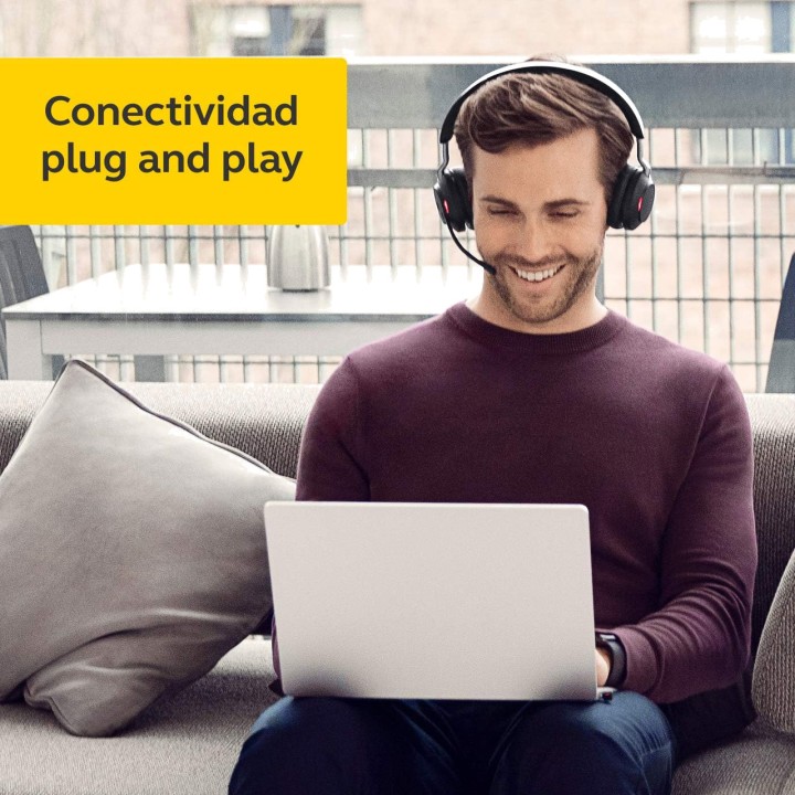 JABRA Cuffie stereo wireless da ufficio con microfono