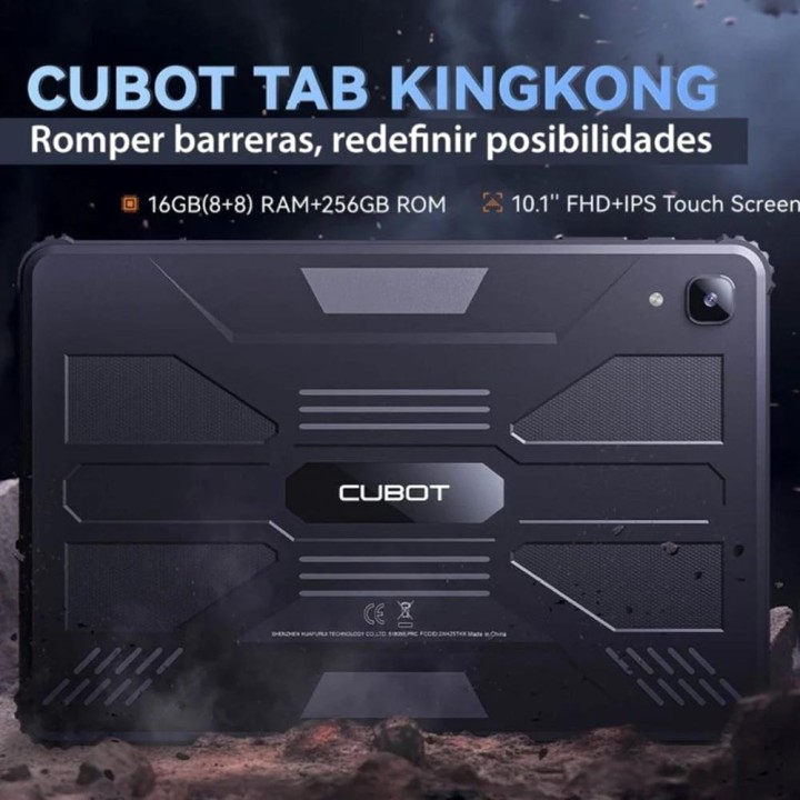 CUBOT Tablet rugged 4G da 10,1 pollici TAB KING KONG 256GB