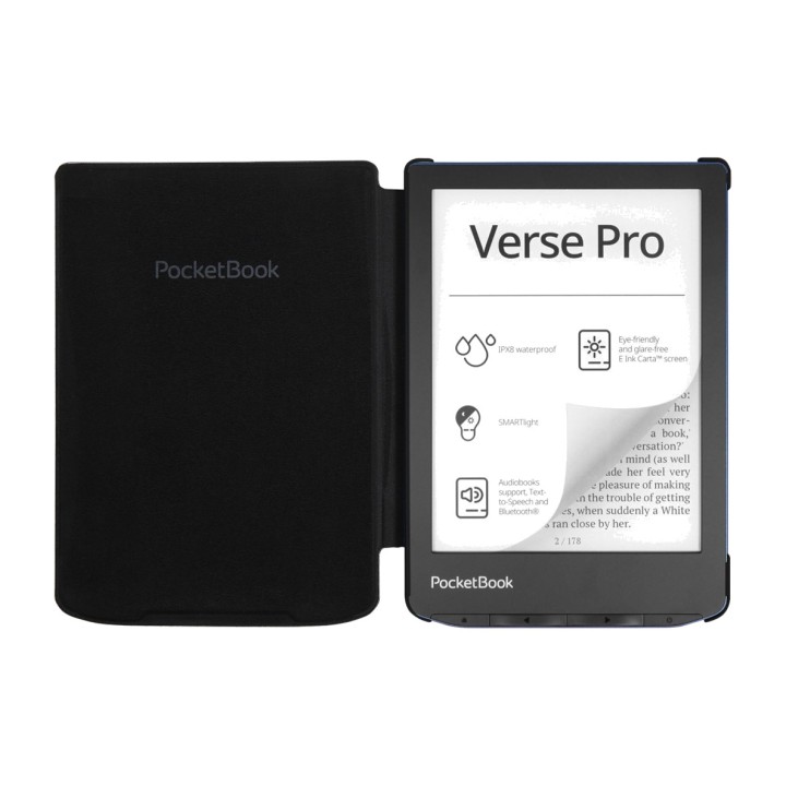 POCKETBOOK Hoes met harde omhulsing en deksel voor e-boek