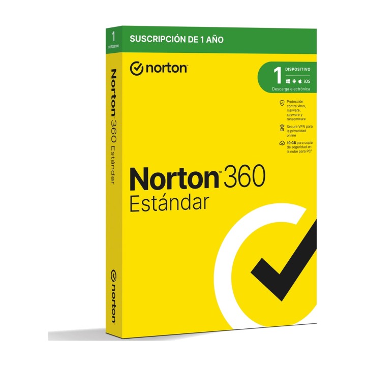 NORTON Antivirus VPN-nel, 1 eszközre, 1 évre, dobozban