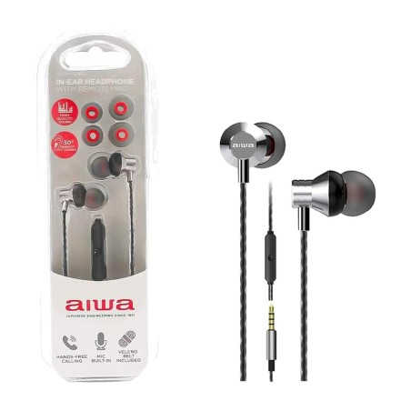 auriculares intrauditivos con cable y micrófono estm-50 jack-3,5mm