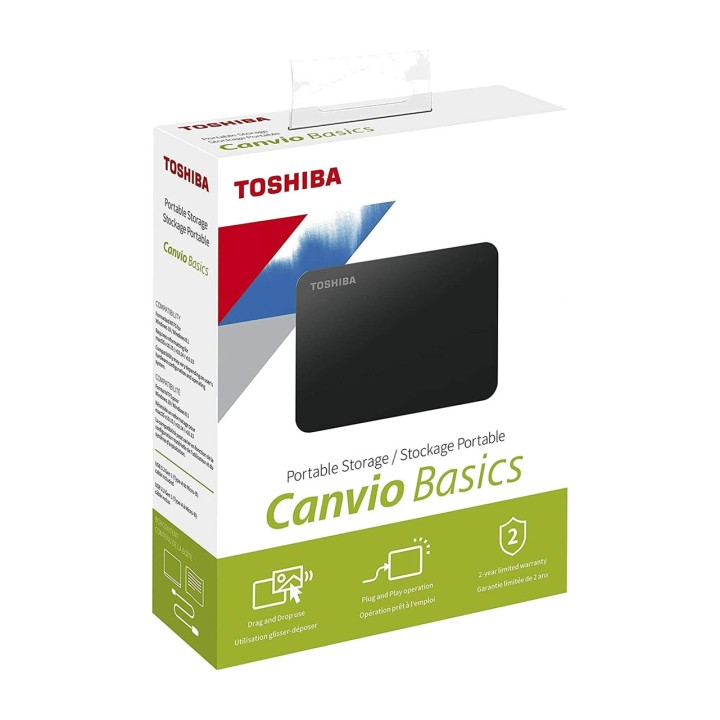TOSHIBA Disco rigido esterno portatile CANVIO-BASICS-2022