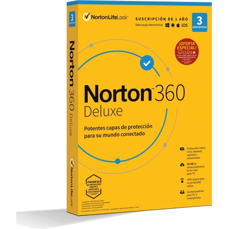 antivirus mit vpn für 3 geräte und 1 jahr in der box 360-deluxe 25gb