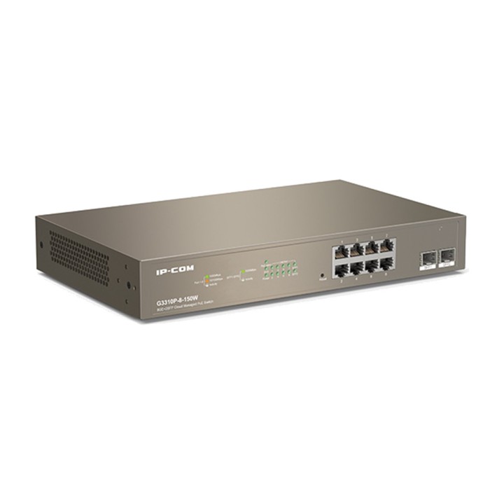 IP-COM Cloudově spravovatelný přepínač PoE Gigabit s 8 porty