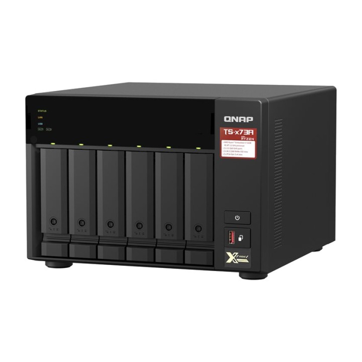 QNAP NAS-Tower-Server mit 6 Einschüben ohne Laufwerke