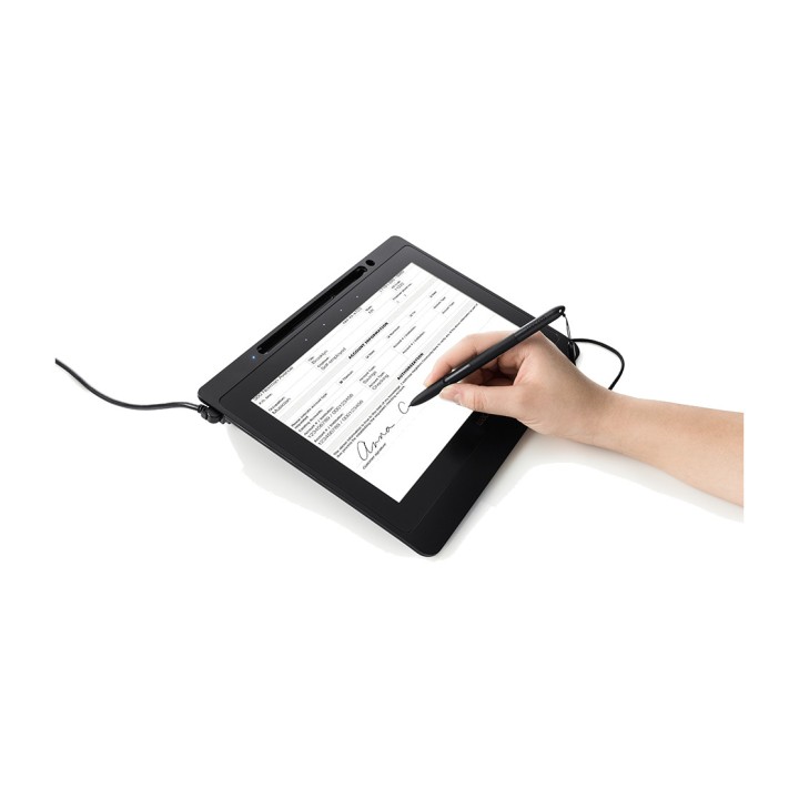 WACOM Interactive signature and document display with pen