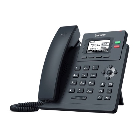desktop ip phone with poe and two voip accounts sip-t31p