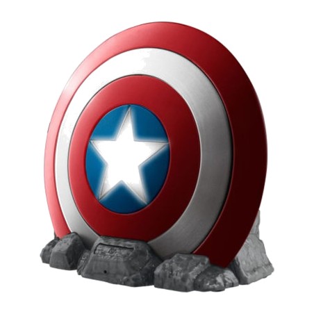 lasten bluetooth-kaiutin valoefekteillä marvel captain-america