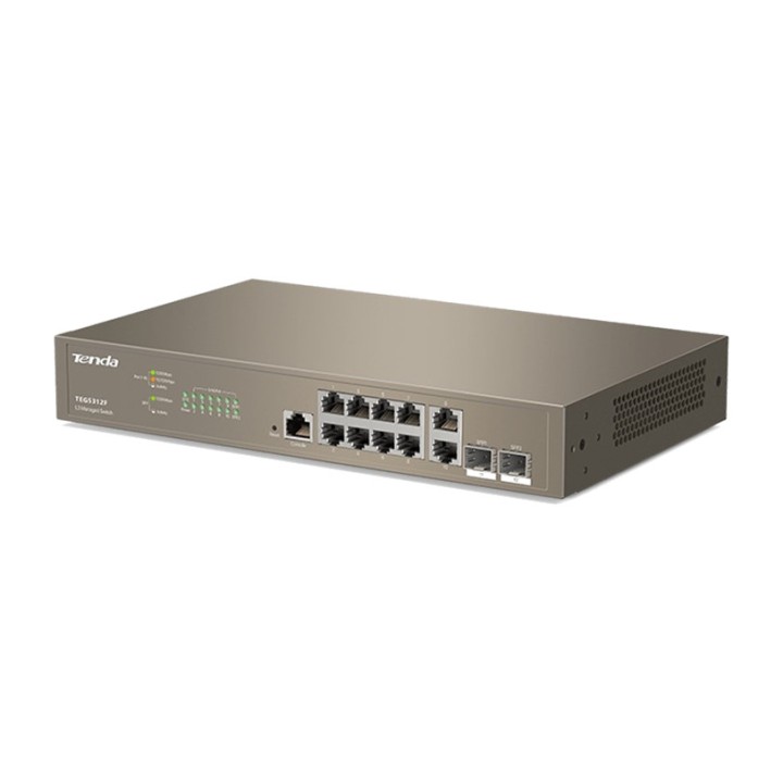 IP-COM Layer-3-Managed-Switch mit 10 Gigabit-Ports und 2 SFP