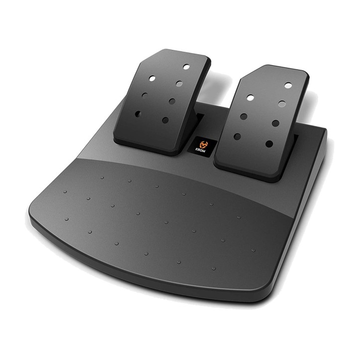 KROM Volant de course avec pédales pour PC et consoles