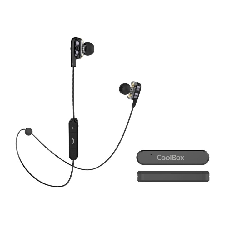 COOLBOX Trådløse intraauditive sportshovedtelefoner med
