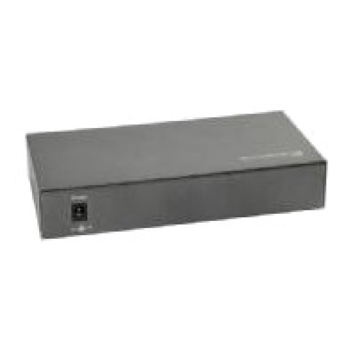 LEVELONE Unmanaged Gigabit-PoE-Switch mit 8 Ports 802.3AF/AT