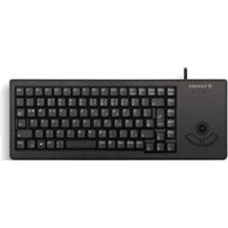 clavier mécanique compact avec souris à boule intégrée et câble usb xs-trackball qwerty-es