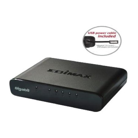 usb-powered 5-port gigabit switch 10-100-1000mbps