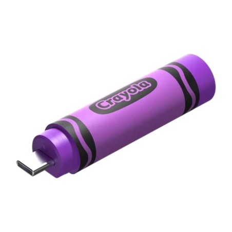 memoria usb tipo c con diseño infantil crayola-128gb