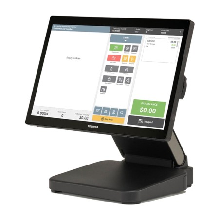 ordenador tpv táctil todo en uno de 15 pulgadas con windows 10 iot tcx810 6201-e53 i3-1115g4e 8gb 128gb-ssd