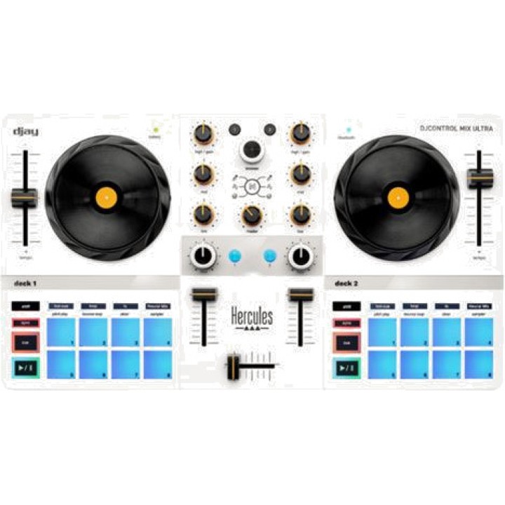 HERCULES Controladora de DJ portátil inalámbrica