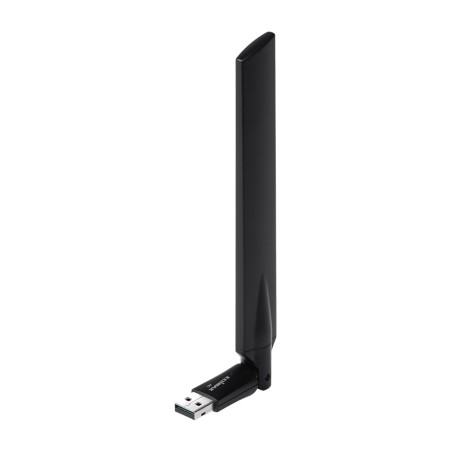 προσαρμογέας usb wi-fi διπλής ζώνης υψηλού κέρδους ac600 802.11ac