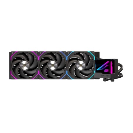 kit de refrigeración líquida aio para procesador vertex-360-rgb 3x120mm