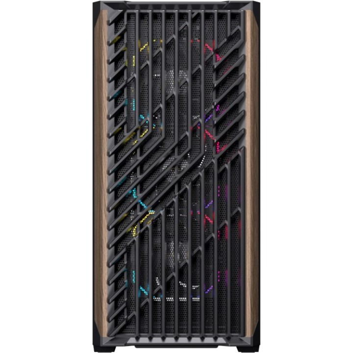 EINAREX ATX-Gaming-Midi-Tower-Gehäuse mit gehärtetem Glas