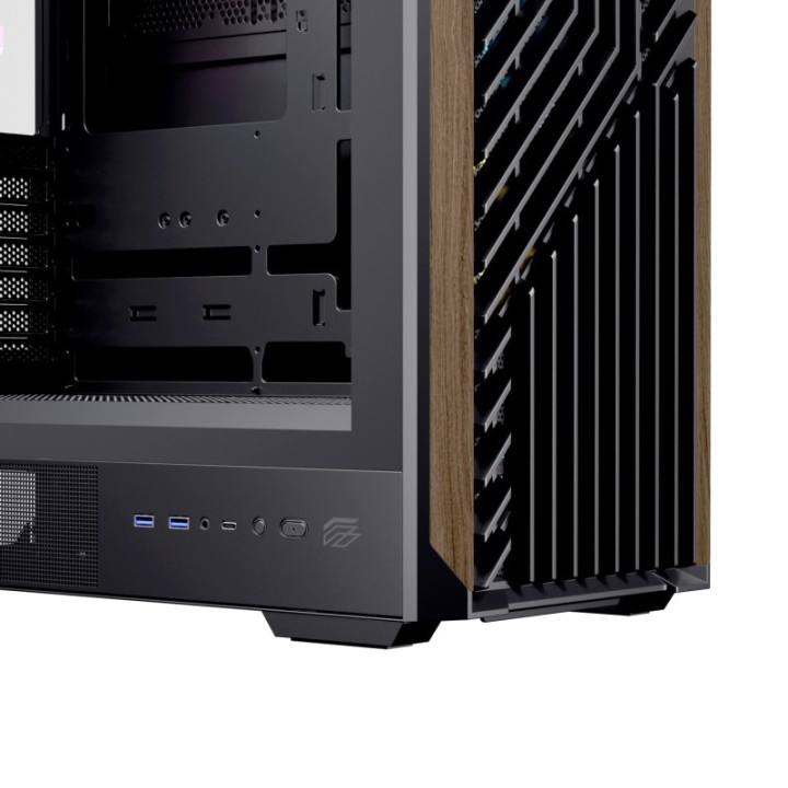 EINAREX Case gaming mid-tower ATX con vetro temperato PULSE