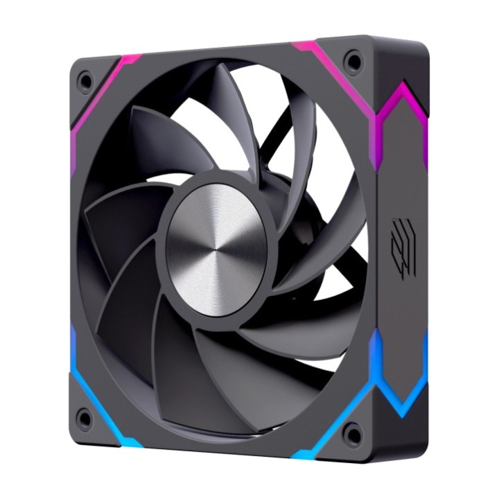 EINAREX Ventola invertita per case PC con illuminazione ARGB