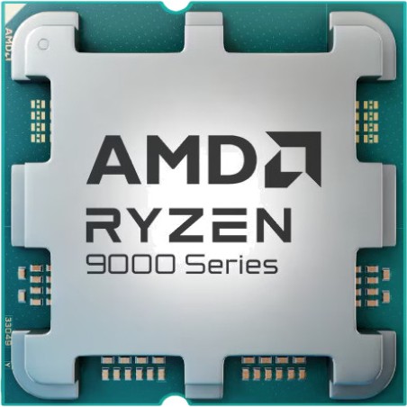 procesador de sobremesa sin disipador ryzen 9 9900x am5 tray