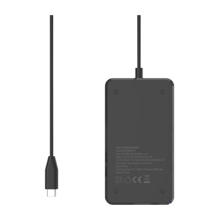 caricabatterie gan per laptop con porta usb-c nxpdcgan65w 65w
