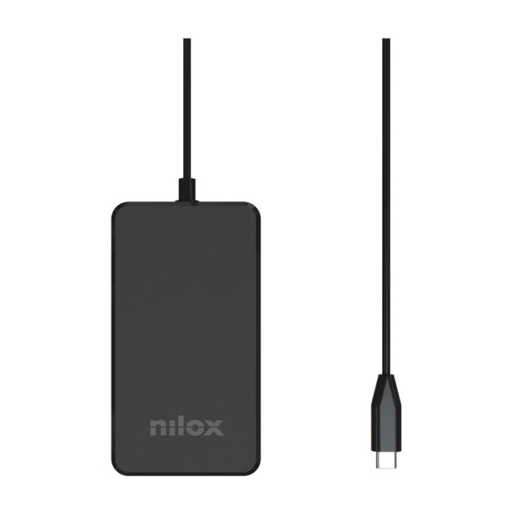 NILOX Caricabatterie GaN per laptop con porta USB-C