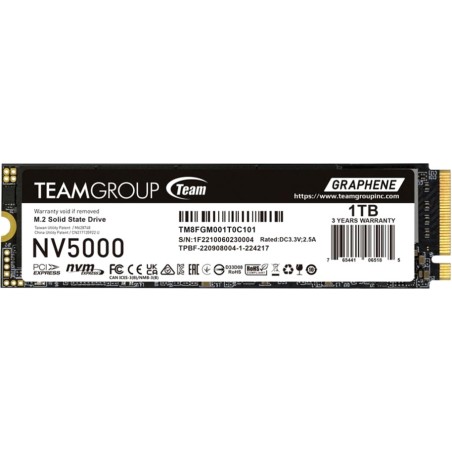 interne m.2-nvme-ssd nv5000 1tb pcie-4.0
