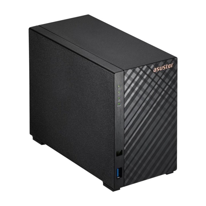 ASUSTOR NAS-server met 2 bay's en Gigabit Ethernet