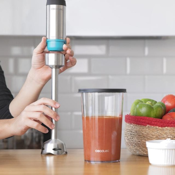 CECOTEC Frullatore a immersione con bicchiere graduato POWER